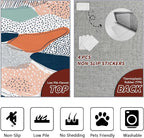 Polka Dot Rug - 5x7 Rug, Boho Color Block Art Area Rugs, Abstract Multicolor - Image 3