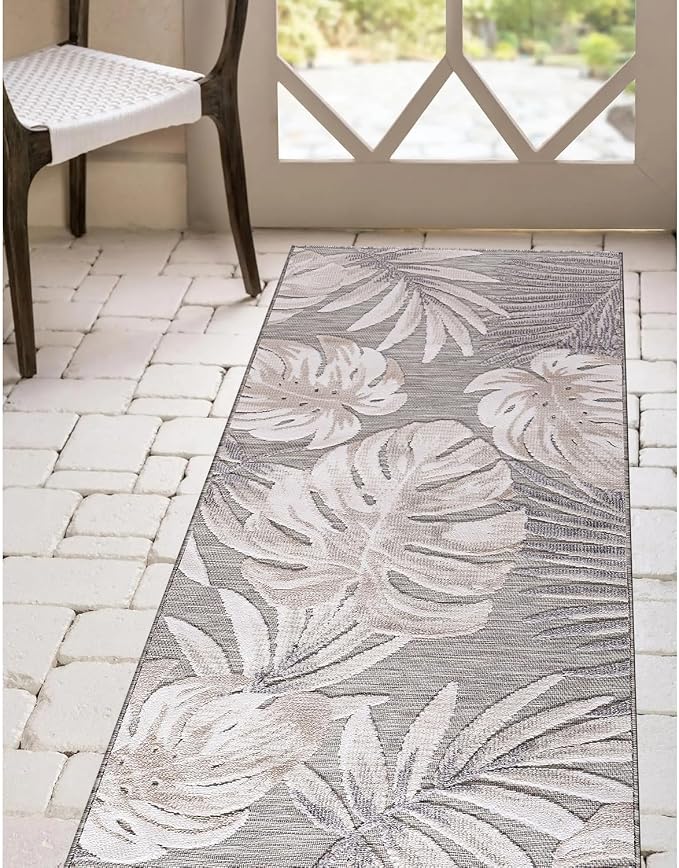 CAMILSON Runner Outdoor Rugs Oriental Retro Traditional Floral Medallion Area - Image 3