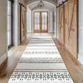 BESTSWEETIE 2x10 Area Rugs for Living Room Washable Moroccan Farmhouse Neutral by BESTSWEETIE