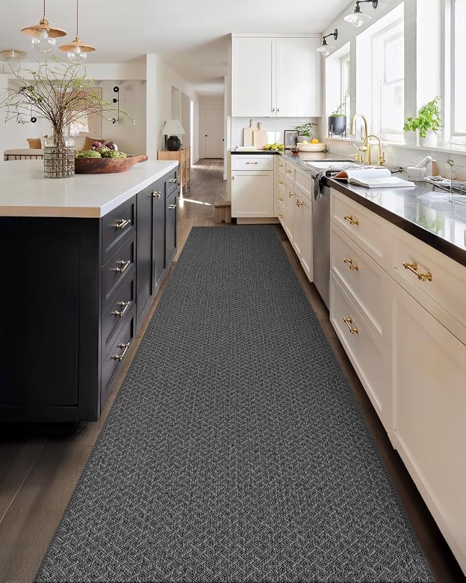 Color&Geometry Door Mat 3'x12' Runner Rug - Image 5