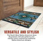 YHSF South West Native American Area Rug C318 - Image 7