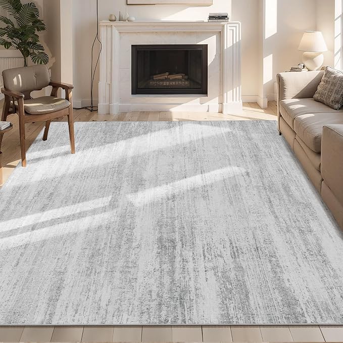 MUJOO 6x9 Area Rugs Washable, Modern Abstract Rugs - Image 2