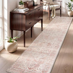 AMOAMI-2X3 Small Rug-Washable Rugs Entryway Mat Indoor-Soft Vintage Non Slip - Image 6