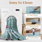 5x7 Abstract Area Rugs for Living Room, Modern Washable Indoor Rug for Bedroom - Image 5