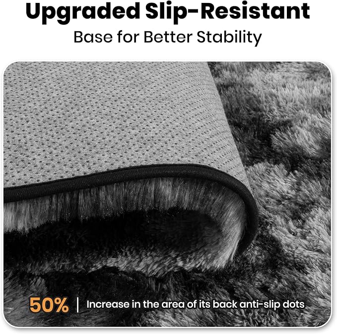 Zentavio Area Rugs for Living Room Small Carpet for Bedroom 3x5 Bedside - Image 5