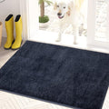 PURRUGS Dirt Trapping Door Mat 20" x 31.5", Non-Slip Machine Washable Entry Rug by PURRUGS