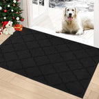 Timo Entryway Rug, Door Mats Indoor 32"x40" Absorbent Rubber Backing Non Slip by Timo