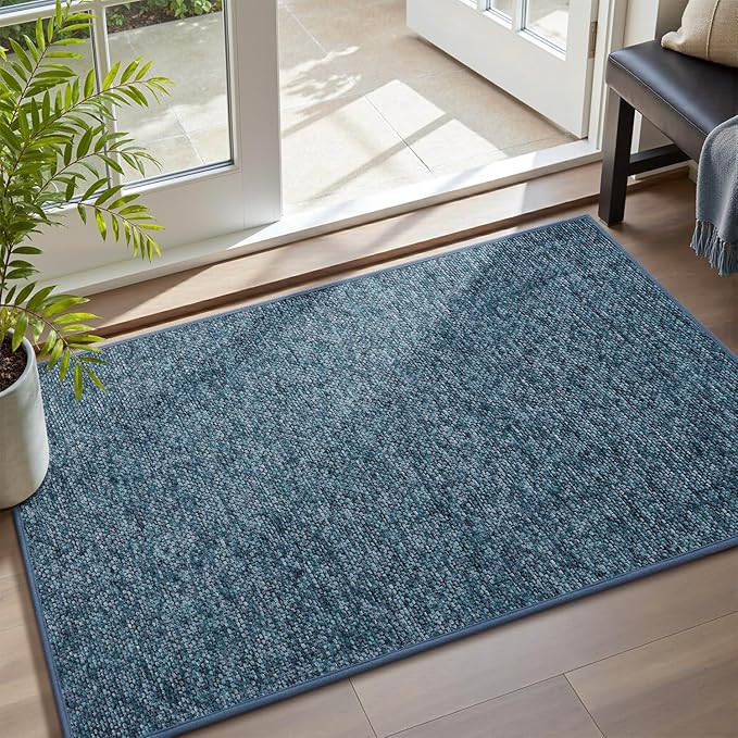 MontVoo Door Mat Indoor Entrance Doormat, Absorbent Durable Rubber Non Slip by MontVoo