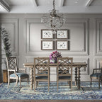 Easy-Going Area Rug 6x9 Washable Boho Rugs - Image 8