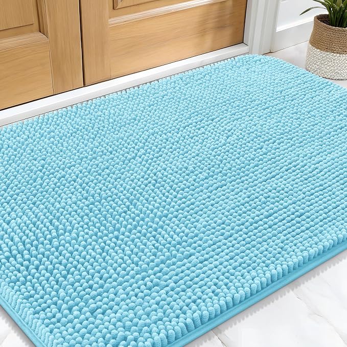 OLANLY Dog Door Mat for Muddy Paws 30x20, Absorbs Moisture and Dirt, Absorbent by OLANLY