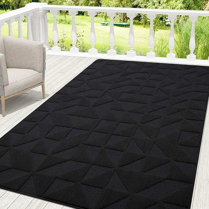 OLANLY Door Mats Indoor, Dirt Resist, Entrance Washable Mat, Low-Profile Inside by OLANLY