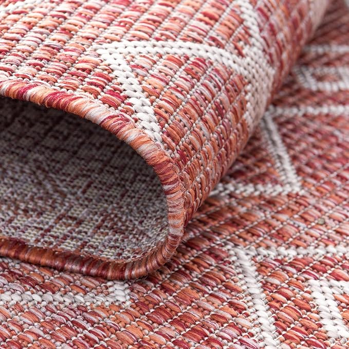 Unique Loom Outdoor Trellis Collection Area Rug - Image 9