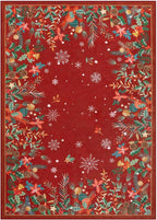 Wonnitar Christmas 5x7 Area Rugs, Non-Slip Soft Bedroom Rug, Washable Low Pile - Image 8
