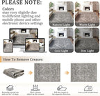 4x6 Machine Washable Area Rug for Living Room, Olive Grey Boho Vintage Floral - Image 9