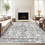 zesthome 9x12 Area Rugs, Stain Resistant Washable Rug, Ultra-Thin Rugs - Image 3