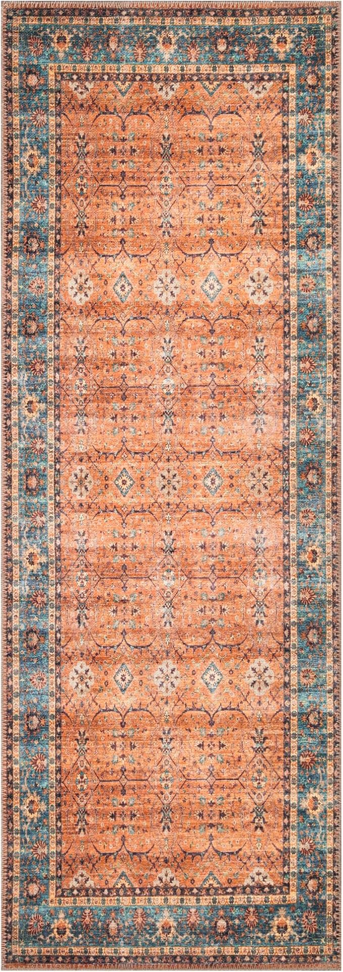 Bloom Rugs Washable Non-Slip 12 ft Runner - Image 3