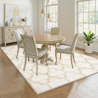 Lahome Moroccan 5x7 Area Rugs for Living Room Machine Washable Rug, Large - Image 4