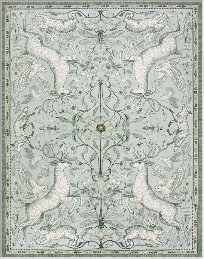 Lahome Boho Animal Washable Rugs - Image 9