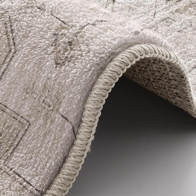 LUMI 4x6 Washable Low-Pile Area Rug - Image 5