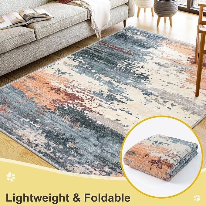 COMSLE Door Mat for Dogs Muddy Paws Soft Absorbent Indoor Front Entryway Rug - Image 8