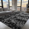 Zentavio Black and Grey Area Rugs by ZentavioRug