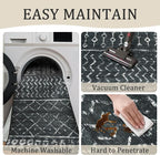 5x7 Machine Washable Area Rug for Living Room, Kids and Pets Friendly for - Image 5