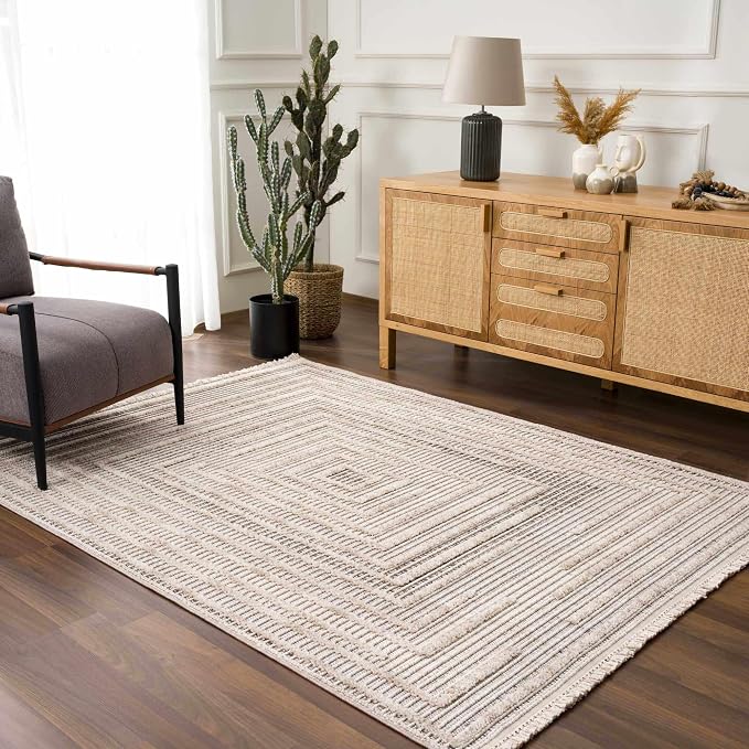 Hauteloom Lunao Living Room, Bedroom Area Rug - Image 6