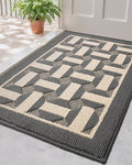 LUMI Washable Indoor Entrance Doormat 32x48, Absorbent Quick-Dry Dirt Trapper by LUMI