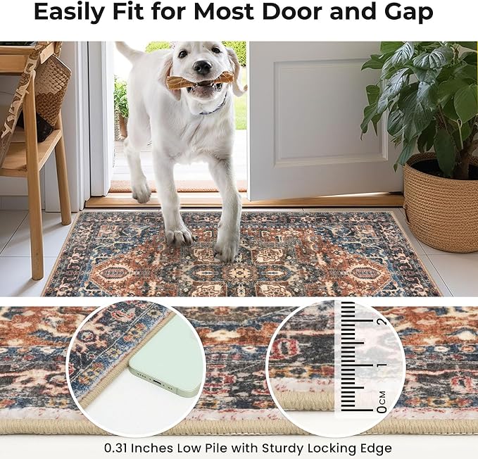 KOZYFLY Small Area Rug 2x3 Ft Rugs - Image 6