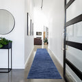 Nourison Home Nourison Essentials Navy Blue 2'2" x 12' Area Rug by NourisonHome