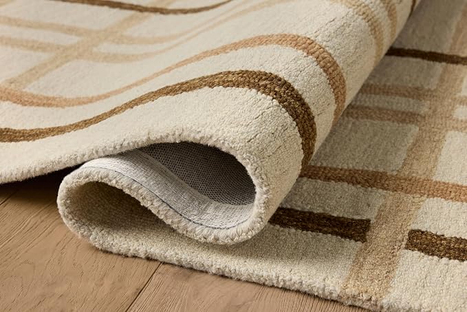 Loloi Magnolia Home by Joanna Gaines Waylon Collection WAY-01 Natural/Bark - Image 3