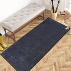 PURRUGS Dirt Trapping Door Mat 24" x 59", Non-Slip Machine Washable Entry Rug by PURRUGS