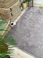Alfa Rich 4x6 Dark Gray Washable Area Rugs - Image 4