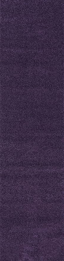 Eyely UES100N-216 Supersoft Haze Solid Low-Pile Indoor Runner Rug, Minimalist - Image 2