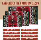 YHSF South West Native American Area Rug C318 - Image 5