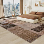LOCHAS Rug for Living Room, Washable Soft Area Rugs for Bedroom 8x10, Abstract - Image 4