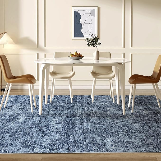WITSHOCK 6x9 Area Rugs for Living Room: Machine Washable Non Slip Modern - Image 4