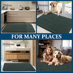 OLANLY Dog Door Mat for Muddy Paws 70x35, Absorbs Moisture and Dirt, Absorbent - Image 8