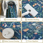 Collive Kitchen Runner Rugs Non Slip, Washable Jungle Animal Carpet Runners - Image 4