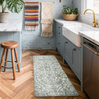 Lahome Bohemian Floral Medallion Runner Rug - Image 2