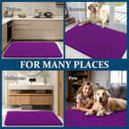OLANLY Dog Door Mat for Muddy Paws 44x32, Absorbs Moisture and Dirt, Absorbent - Image 8