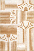 Lahome Abstract Bedroom Rugs, Soft Washable Area Rugs 4x6 Non Slip Rainbow - Image 7