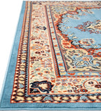 Unique Loom Reza Collection Traditional Persian Style Area Rug, Runner 3' 0" x - Image 7