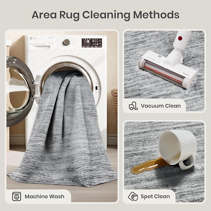 Valenrug Washable Rugs 8x10 - Image 8