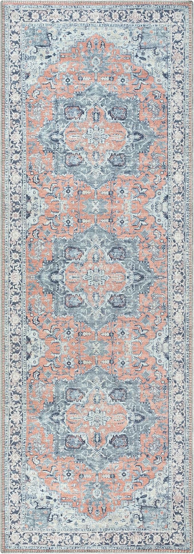 Bloom Rugs Washable Non-Slip 12 ft Runner - Image 2