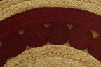 4x6 Jute Oval Rug – Handmade Boho Oval Rug, Flatweave Kilim Style, 0.27" Thick - Image 8