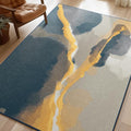 Phantoscope Washable Area Rug 6'x9' Non-Slip, Vintage Modern Boho Rugs by Phantoscope