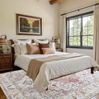 Washable Area Rugs 5x7, Non-Slip Distressed Printed Patterns Rugs - Image 4
