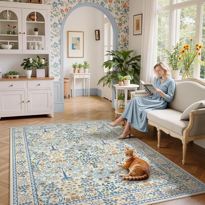 5x7 Area Rugs Living Room Rug - Image 2