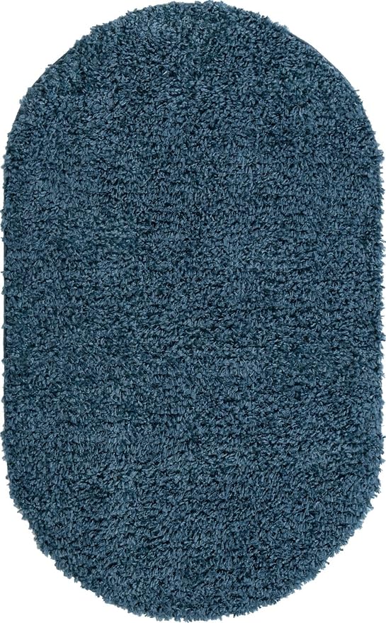 Unique Loom Davos Shag Collection Area Rug - Image 8